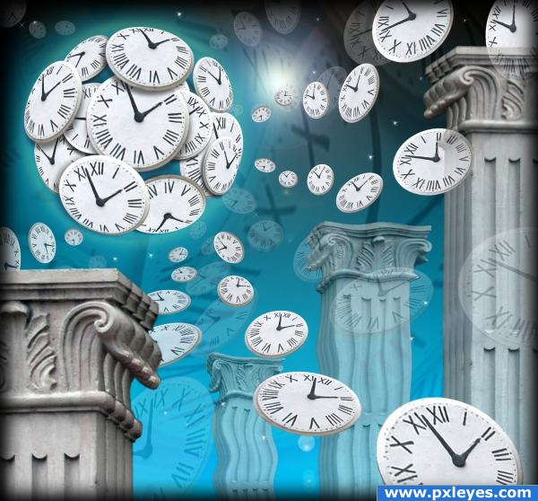 "In" Time photoshop picture